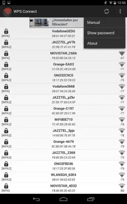 WPS Connect android App screenshot 1